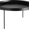 Hay Tulou Black Powder Coated Steel fra Str 75 x H35 - Sofaborde Stål hos Magasin