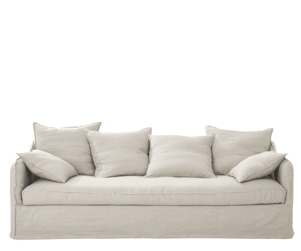 Home Spirit Cap Ferret Sofa - 4 pers. 185cm. - Sweet Ecru