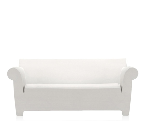 Kartell Bubble Club Sofa - Zinc White