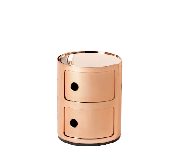 Kartell Componibili 2 Rum - Kobber