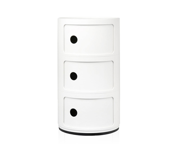 Kartell Componibili 3 Rum - Hvid