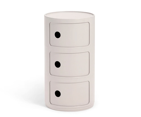 Kartell Componibili Bio 3 Rum - Cream