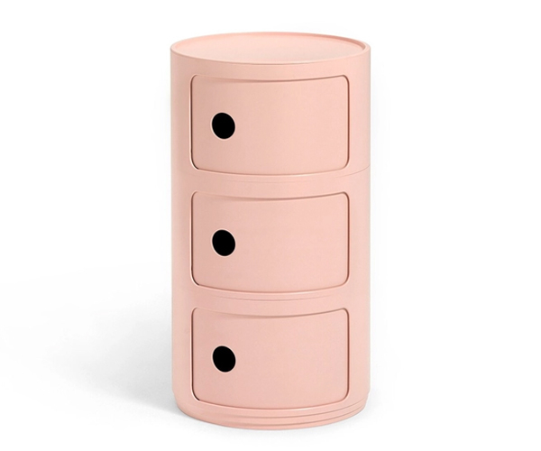 Kartell Componibili Bio 3 Rum - Pink