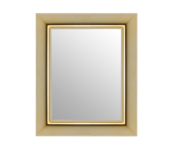 Kartell Francois Ghost Spejl - 65x79cm - Guld Metallic