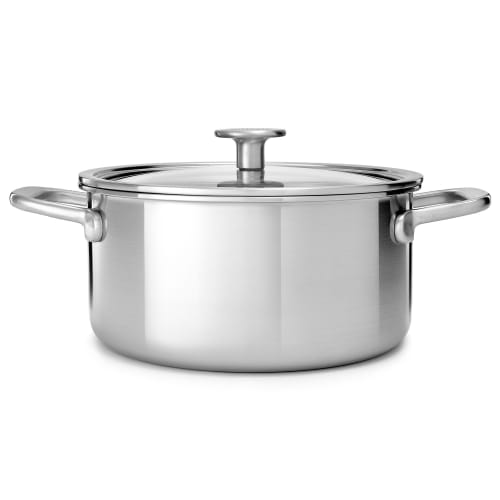 KitchenAid gryde - Multi-Ply Stainless Steel - 4,91 liter