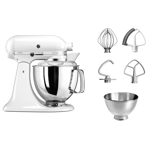 KitchenAid røremaskine - Artisan - Hvid