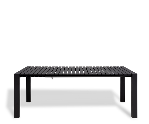 Mindo 111 Dining Table Extension - 162-199cm. - Dark Grey