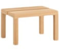 Moebe Peg, Stepping Stool, Oak 100% Str H 22 x W 27,5 x D 35 cm - Skamler & Taburetter hos Magasin