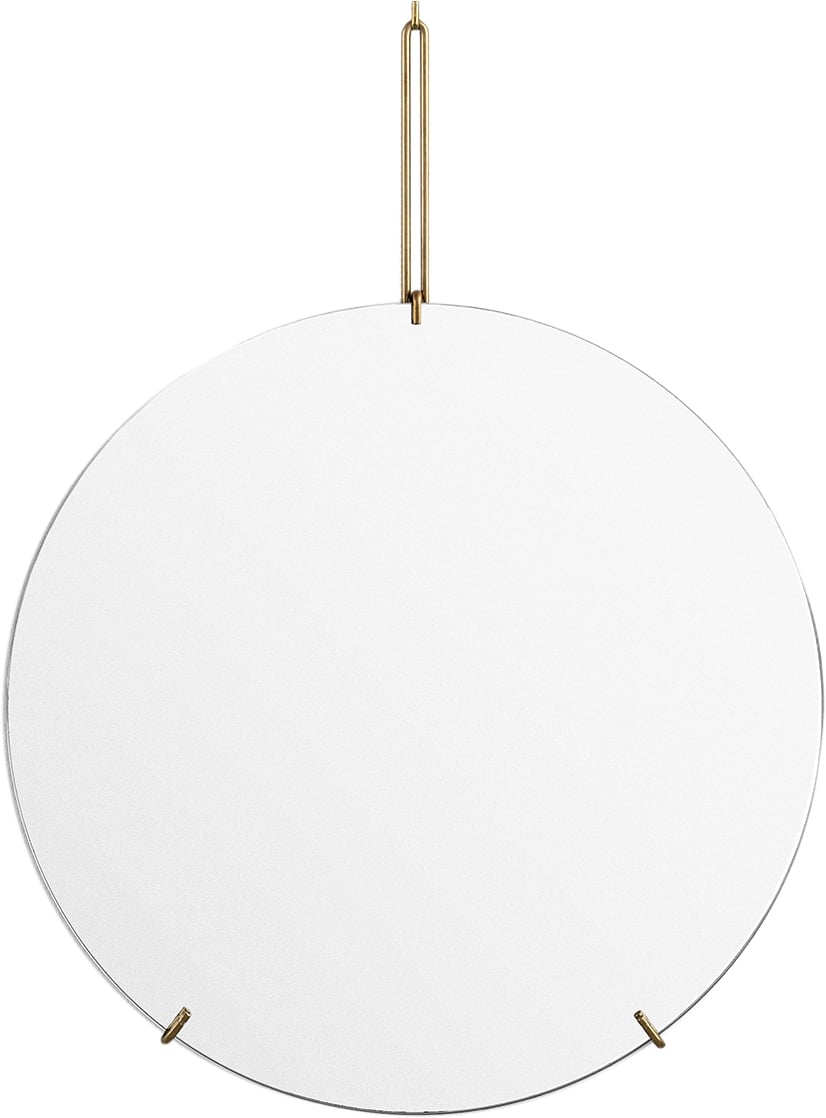 Moebe Wall Mirror Spejl 70 cm. Str Ø: 70 x H: 94 x B: 70 cm. - Vægspejle hos Magasin