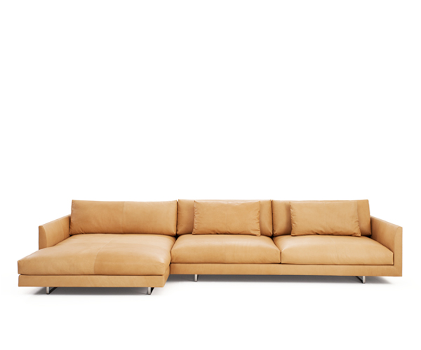 Montis Axel XL Læder Sofa m. Chaiselong