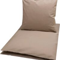 Müsli by Green Cotton Solid bed Linen Adult 140x200 - Voksensengetøj Bomuld hos Magasin