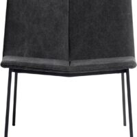 Muubs Loungestol Chamfer Anthracite , lou Str W70 H73 D61cm - Loungestole hos Magasin