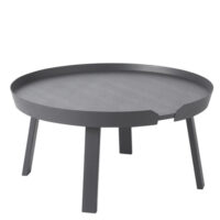 Muuto Around Coffee Table - Stor - Anthracite