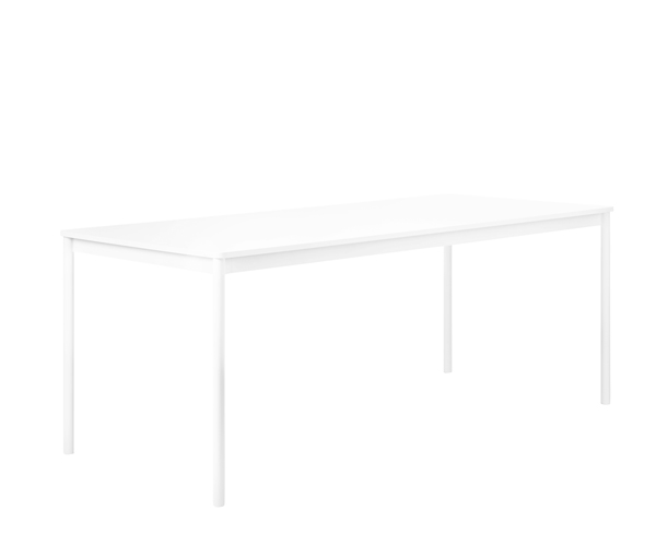 Muuto Base Table - 250x90cm - Hvid