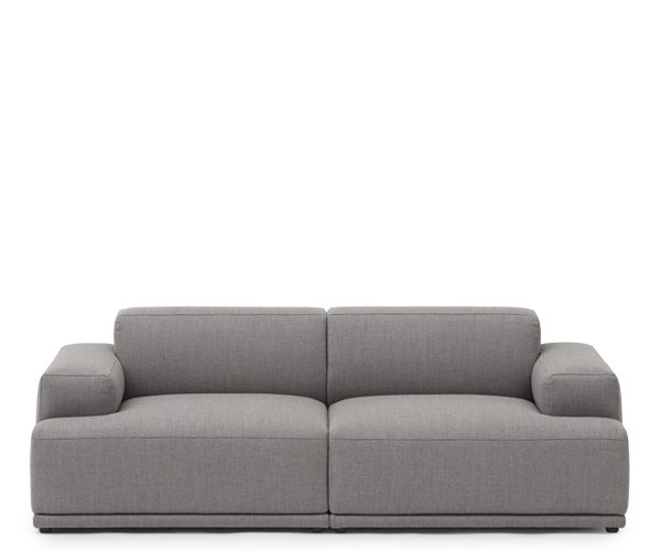 Muuto Connect 2 Pers. Soft Sofa - Rewool 128