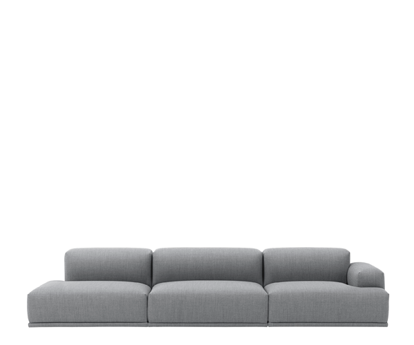 Muuto Connect Sofa - Open end - 326cm - Fiord 151