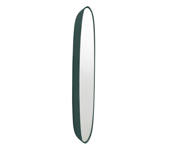 Muuto Framed Mirror - Spejl - Lille - Dark Green Clear