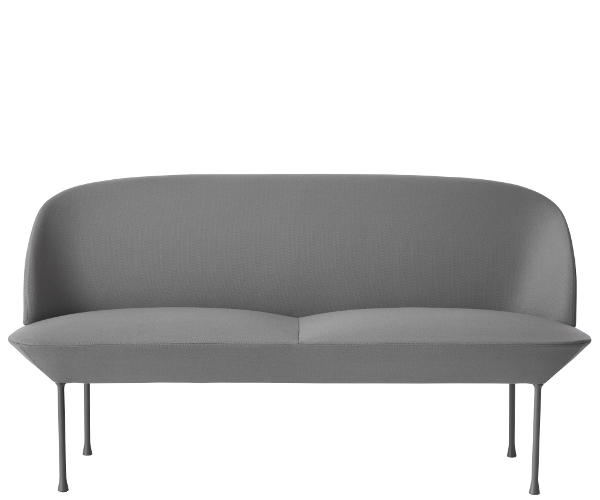 Muuto Oslo Sofa 2 pers. - Steelcut 160