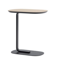 Muuto Relate Sidetable - H60,5cm - Sort/Eg