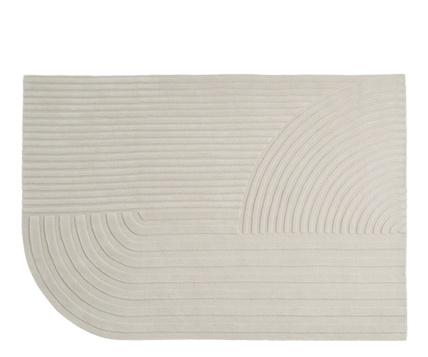 Muuto Relevo Rug - 200x300 - Off White