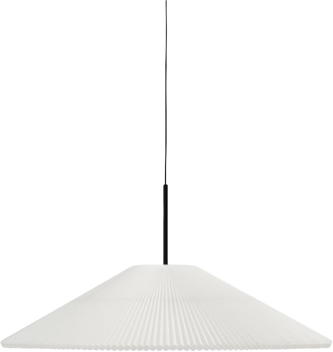 New Works Nebra Pendant, Large Ø500900, White Str L: 50 cm x H: 38 cm x W: 50 cm - Pendler hos Magasin