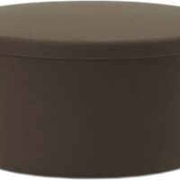 Normann Copenhagen Hide Storage Pouf Large - Sofaborde hos Magasin