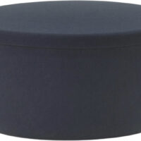 Normann Copenhagen Hide Storage Pouf Large - Sofaborde hos Magasin