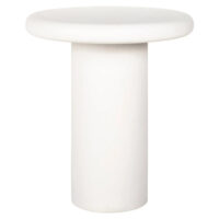 Richmond Interiors Bloomstone sidebord - white eco plaster - 62x55