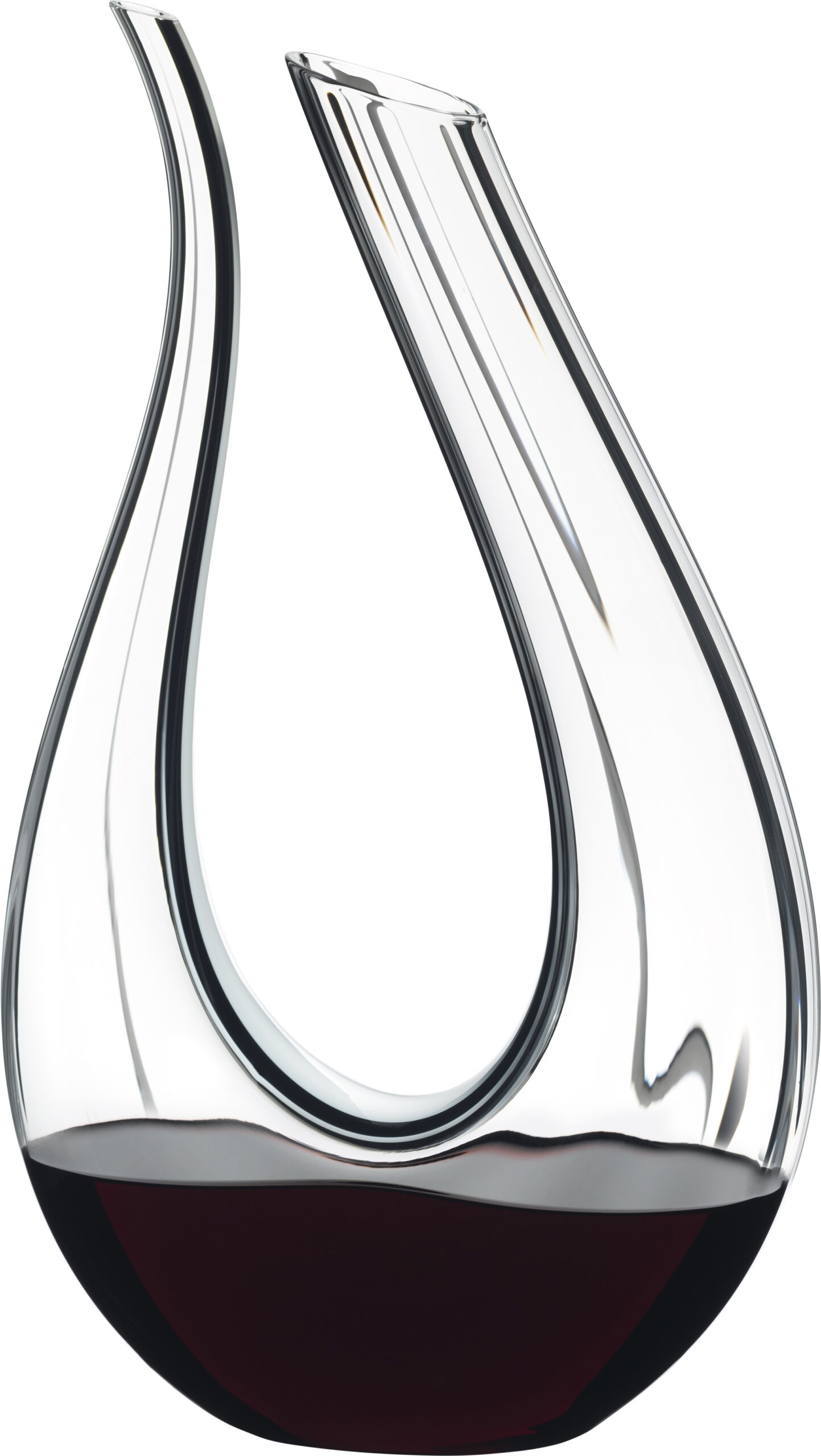 Riedel Decanter Amadeo Fatto A Mano Black/white/black 1756/00 No_Color - Vinkarafler Glas hos Magasin