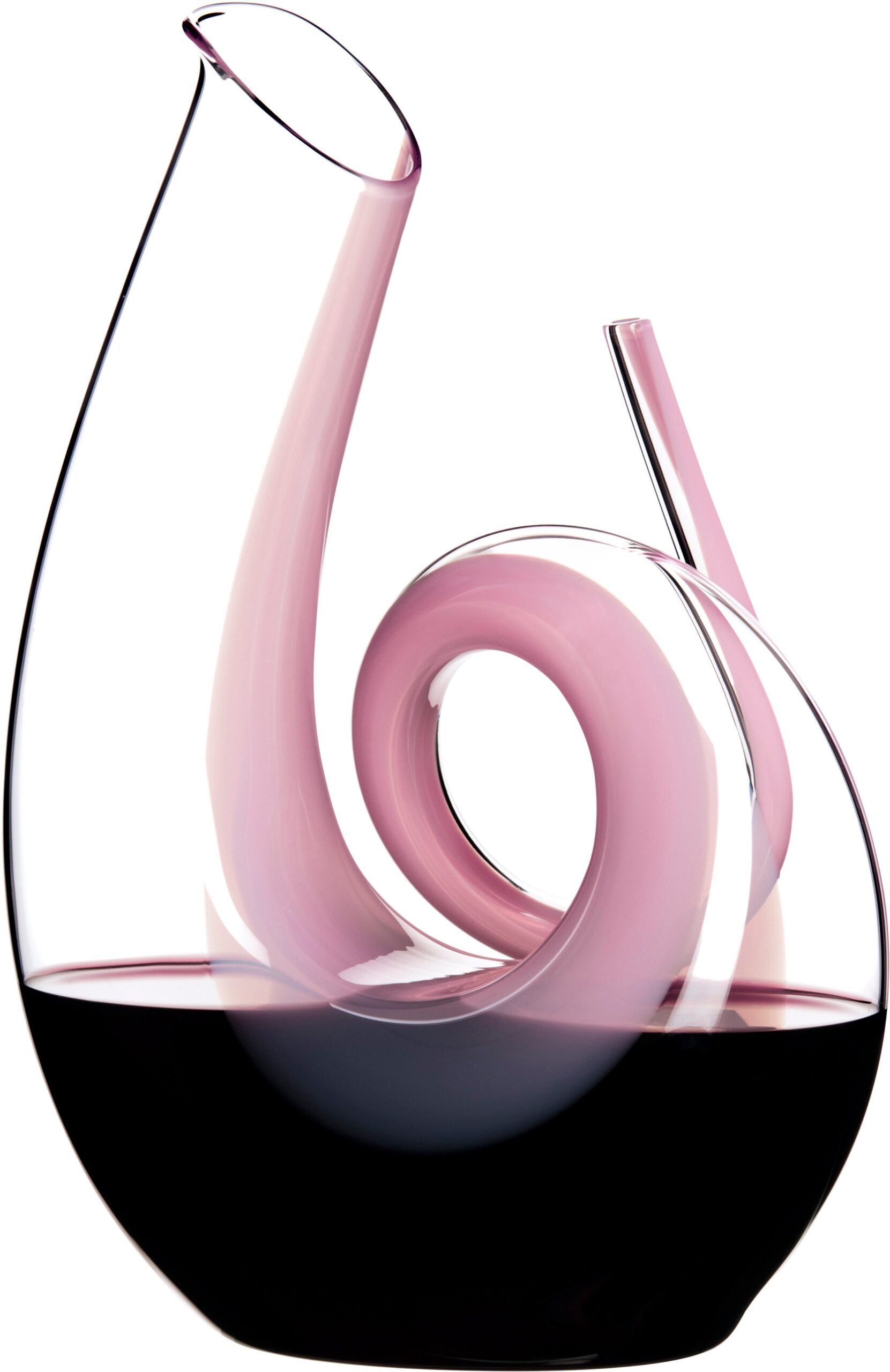 Riedel Decanter Curly Pink 2011/04 - Vinkarafler hos Magasin