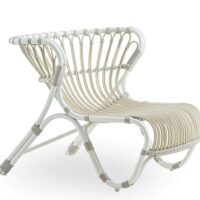 Sika Design Fox Exterior Loungestol - Dove White