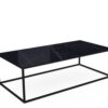 Sovet Italia Quadro Sofabord - 120x60 - Sort Stel - Keramik CQ Top