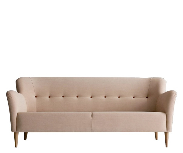 Swedese Nova 3p. Sofa - Med Knapper - Hallingdal