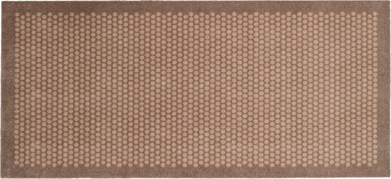 Tica Copenhagen Løber 90x200 cm, dot Sand/beige Str 90x200 cm - Gulvtæpper Polyamid hos Magasin