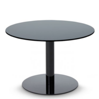 Tom Dixon Flash Table - Circle - Black