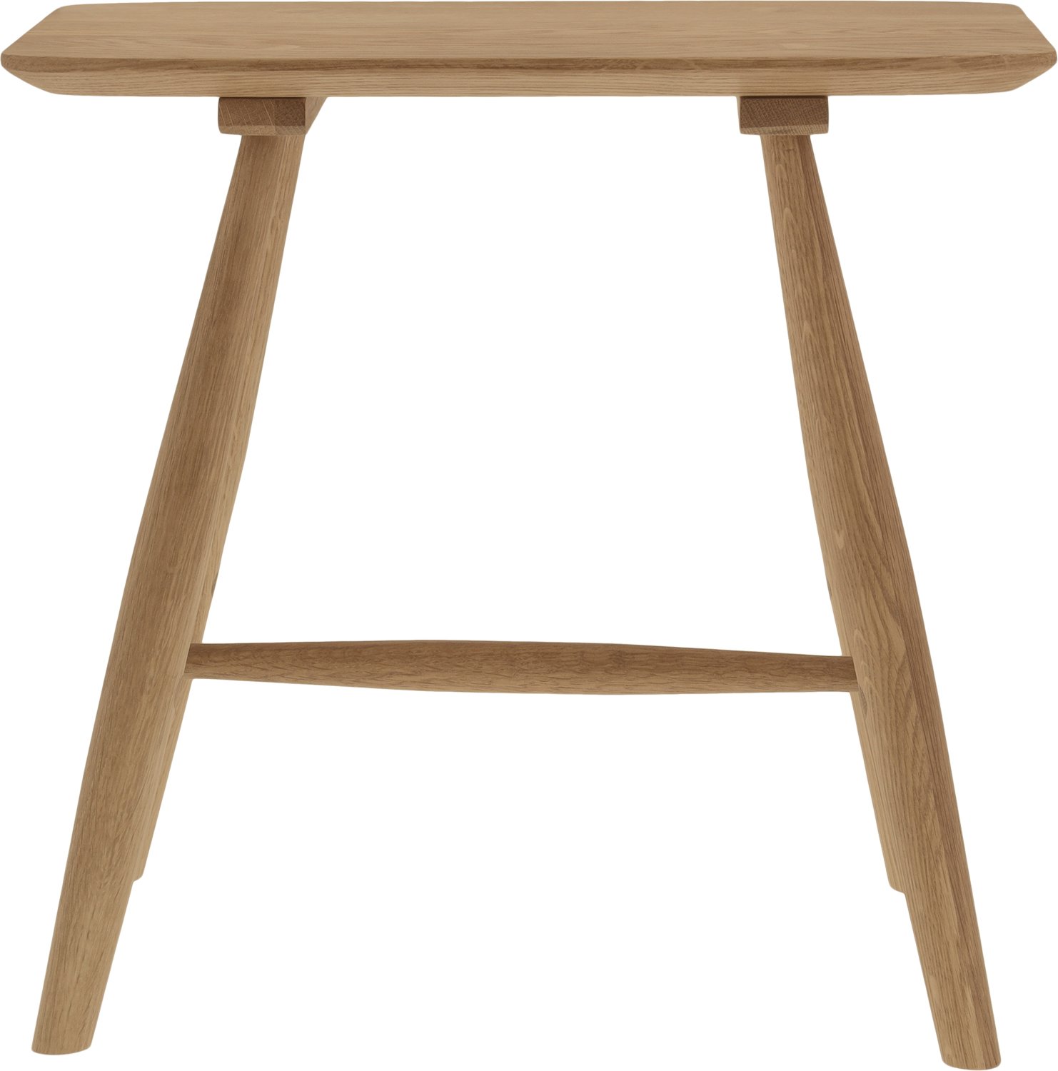 Villa Collection Skammel 46,5x28x45 cm Naturolieret Eg Str L:46,5, B:28, H:45 cm - Skamler & Taburetter hos Magasin