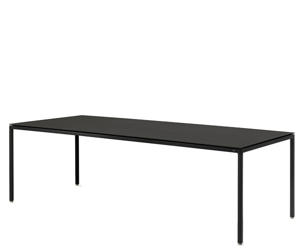 Vipp 972 Spisebord - 240x95cm. - Sort Keramik