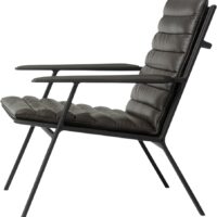 Vipp Vipp456 Shelter Lounge Chair Str H: 75(37) x B: 75 x D: 74 cm - Loungestole hos Magasin