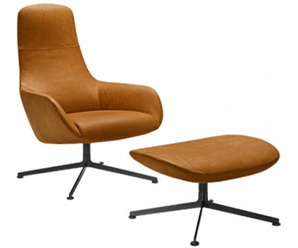 Zanotta Kent Lounge Chair High