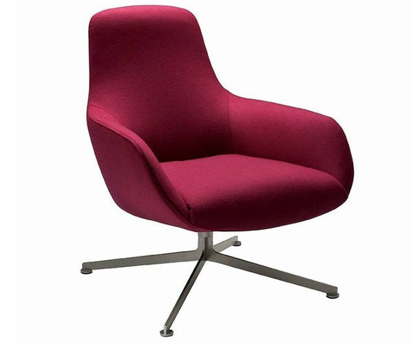 Zanotta Kent Lounge Chair Low