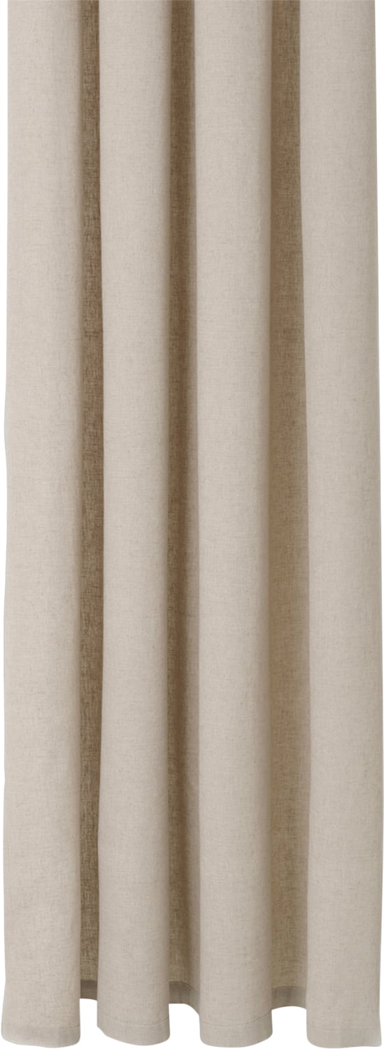 ferm LIVING Chambray Shower Curtain Sand Str ACCESSORIES - Badeforhæng hos Magasin