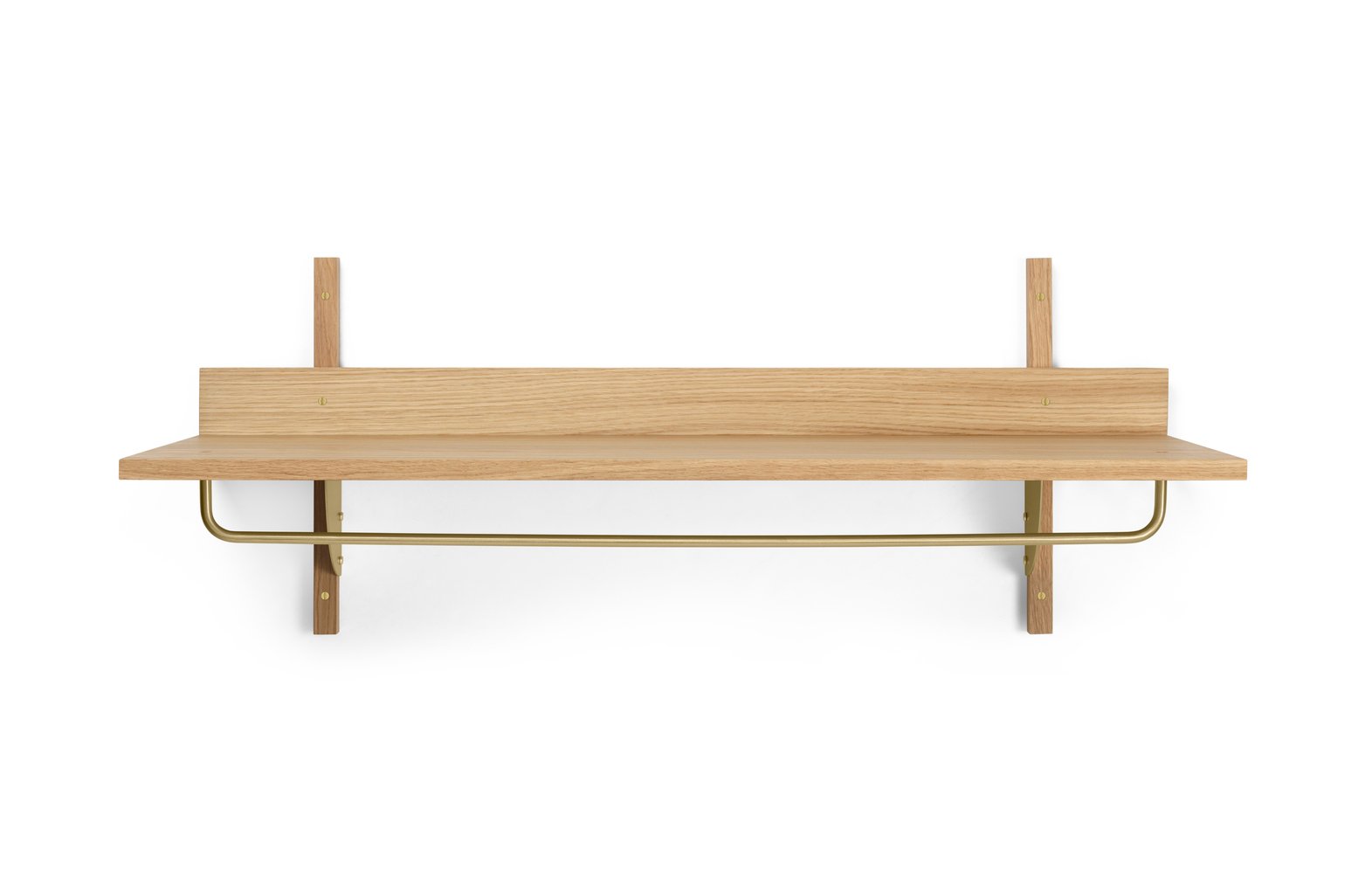 ferm LIVING Sector Rack Shelf Str H34 x B87 x D37 CM - Hylder Træ hos Magasin