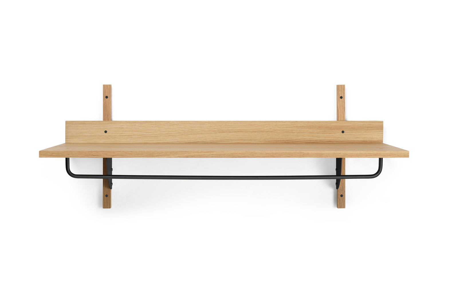 ferm LIVING Sector Rack Shelf Str H34 x B87 x D37 cm - Hylder Træ hos Magasin