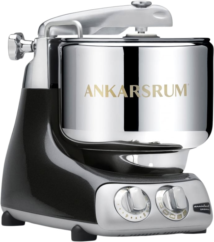 Ankarsrum Assistent Original Højglans Sort AKM 6230 BD Black Diamond Black Diamond Str 36x26,8x40 - Røremaskiner hos Magasin