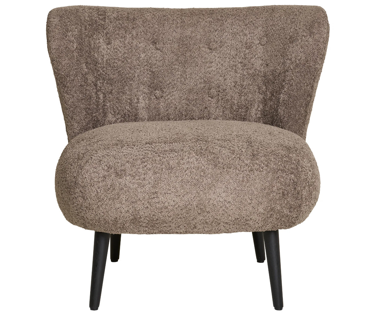 Covelo loungestol - brun boucle