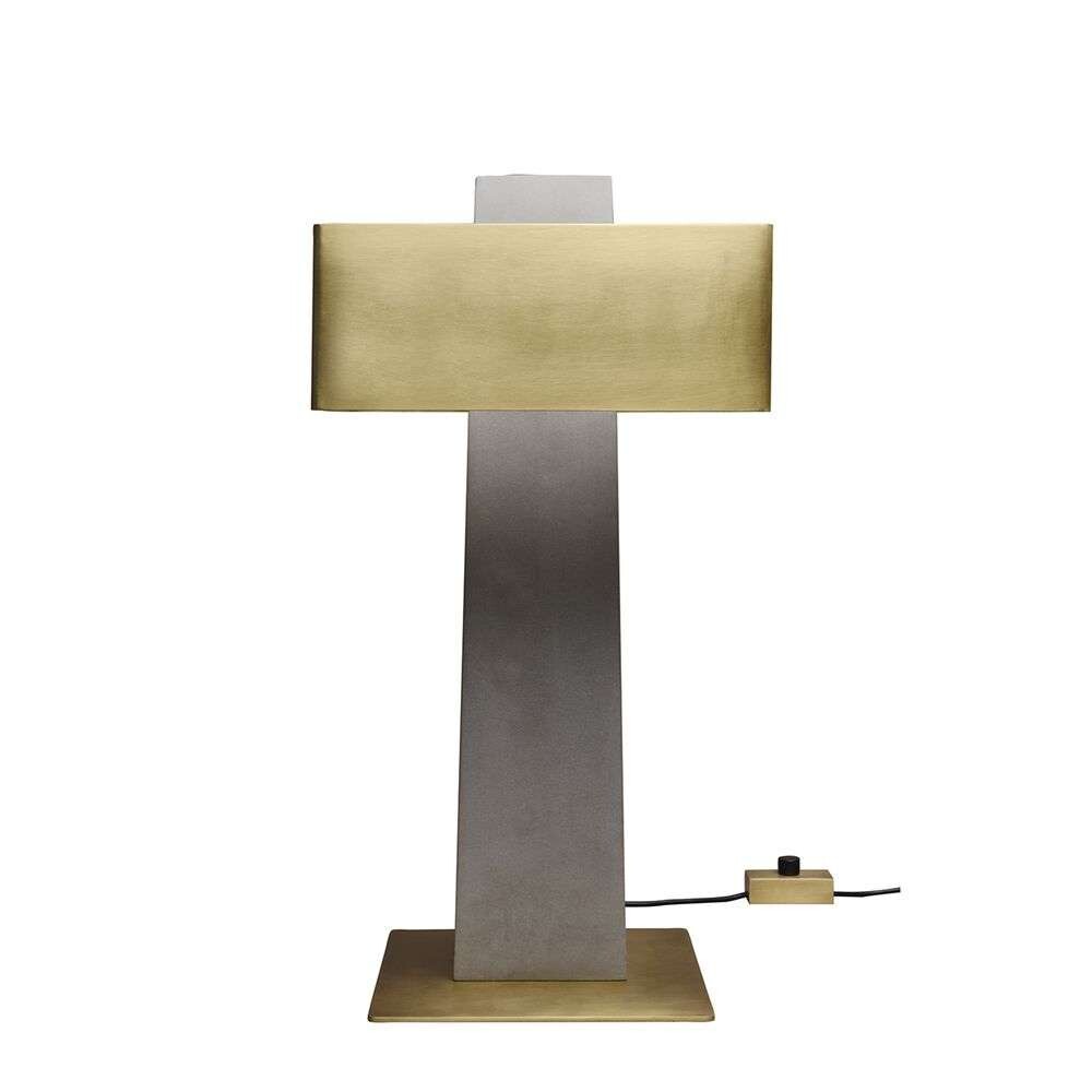 DCW - Iota Bordlampe Concrete/Brass