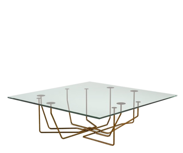 Gallotti & Radice Connection Sofabord - 100x100 cm.