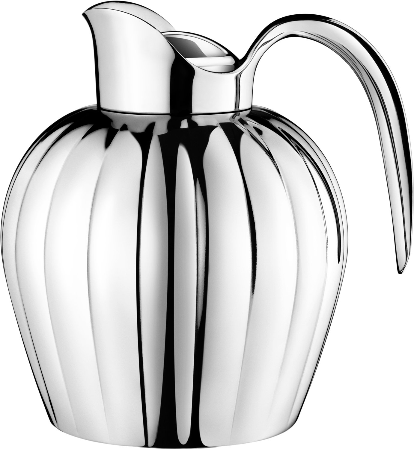 Georg Jensen Bernadotte Termokande, 0,8 L 0008 - Termokander Stål hos Magasin