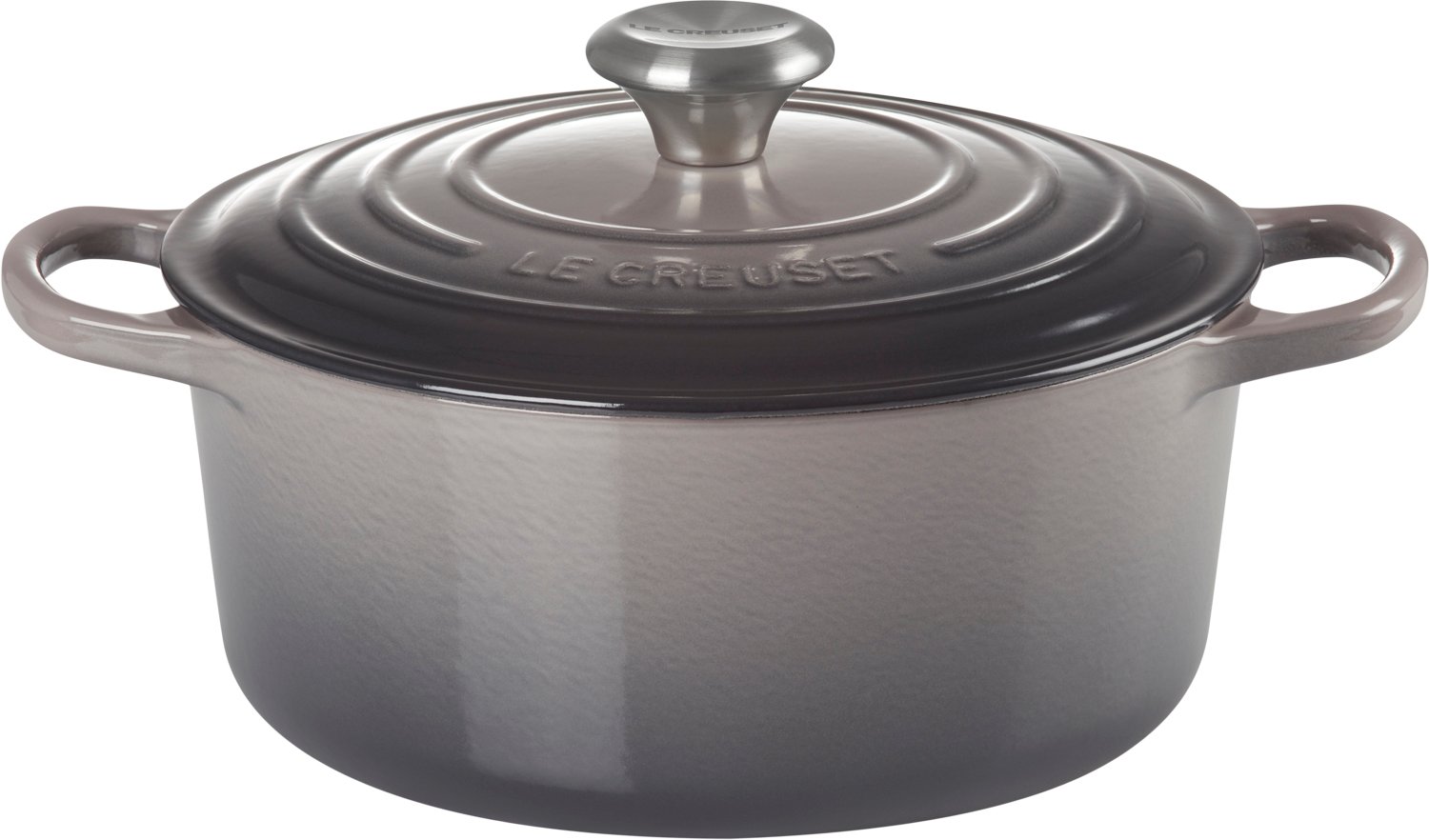 Le Creuset Rund Gryde 24 Flint Signa Flint Str 24 cm - Gryder hos Magasin