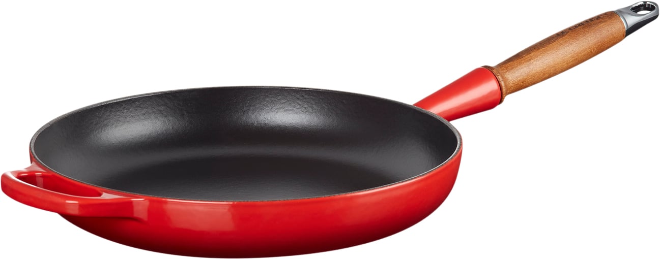 Le Creuset Stegepande M/træht 28 Cerise Cerise Str 28cm - Stegepander hos Magasin